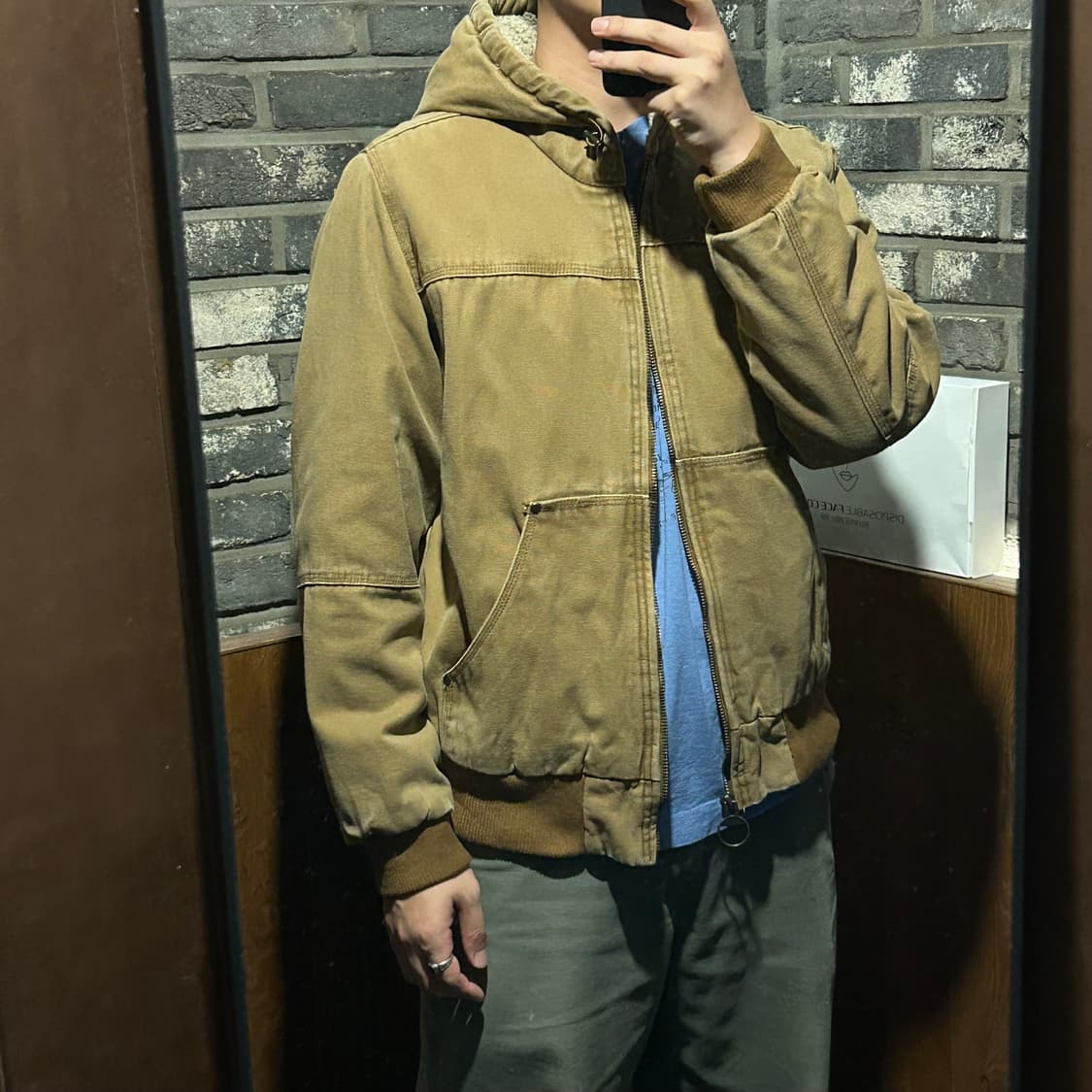 M) GH BASS USA 워크웨어 액티브 자켓 워크 자켓 상품이미지9