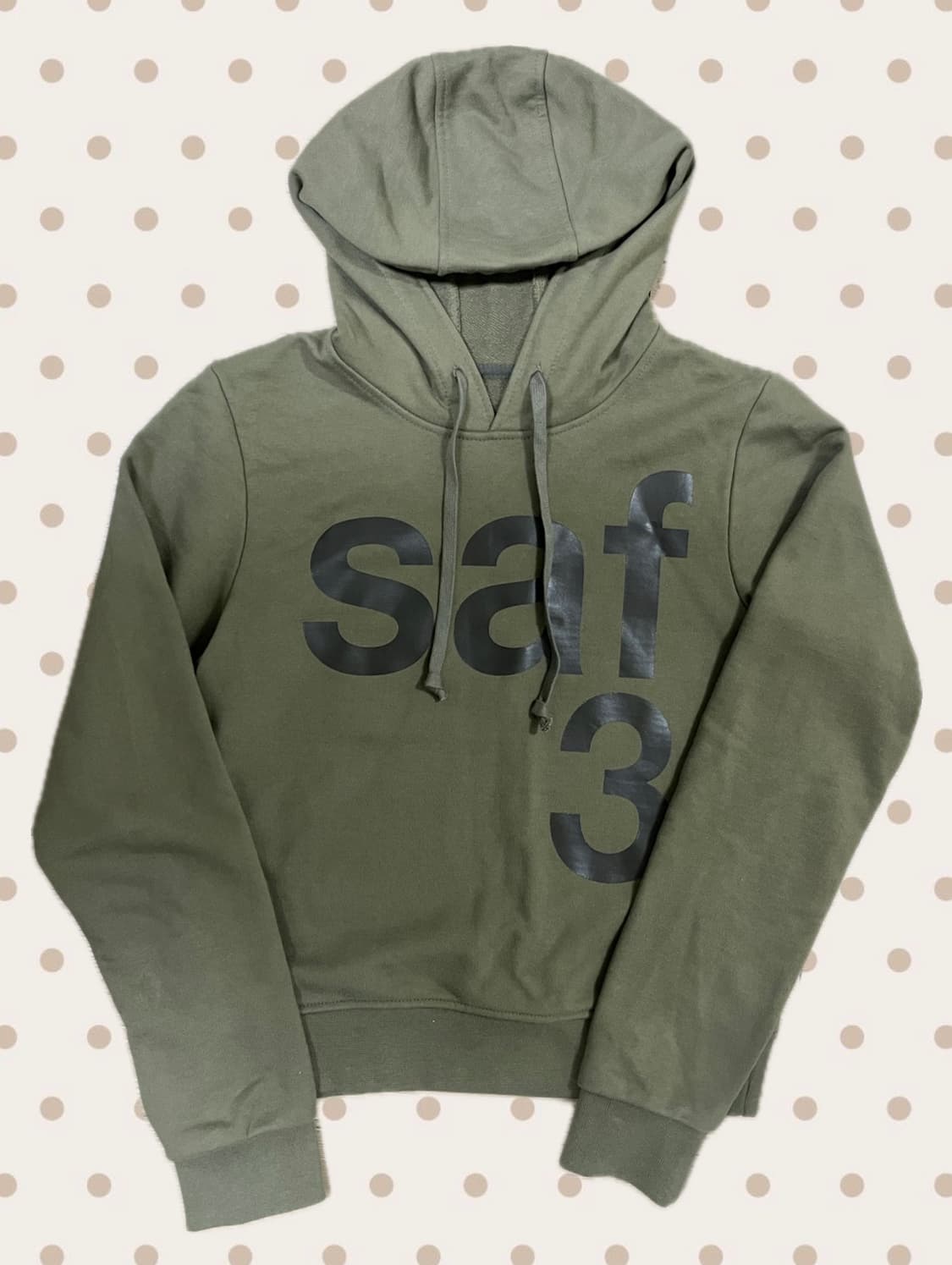 1/2 basic safari hoodie (khaki) 상품이미지1