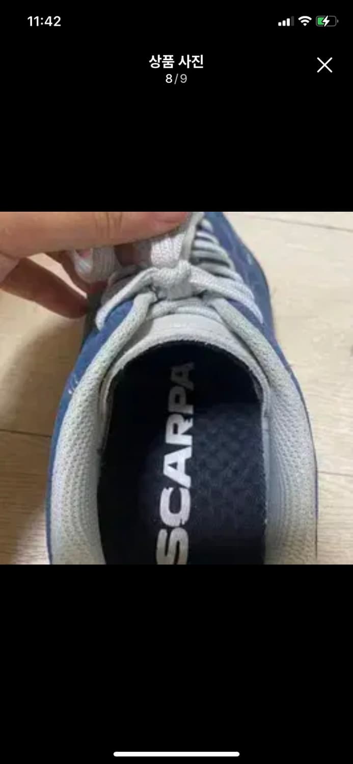 SCARPA 스카르파 모히또 OCEAN 40(255) 사이즈 상품이미지8