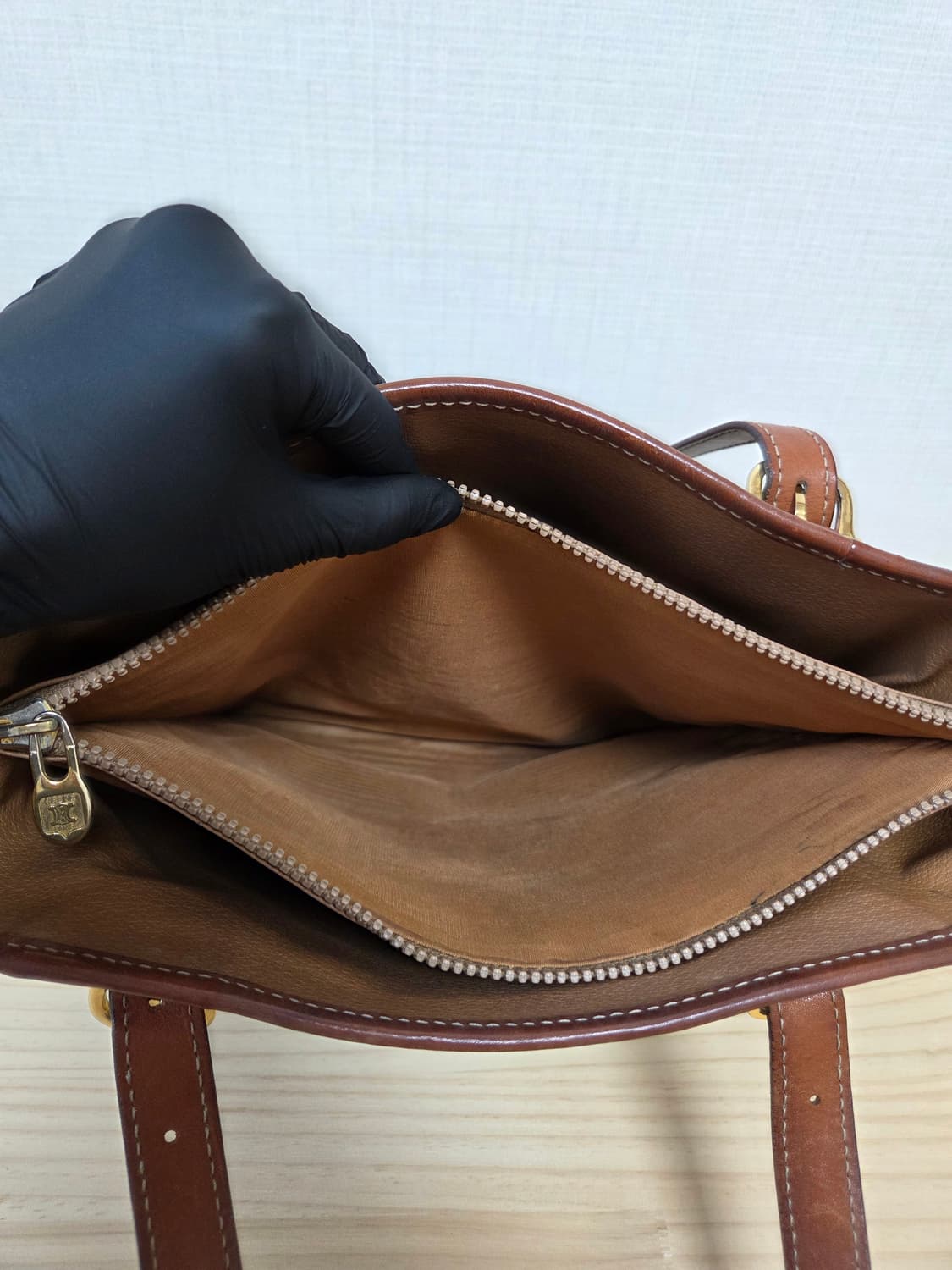 올드 셀린느 빈티지 마카담 토트백 상품이미지5