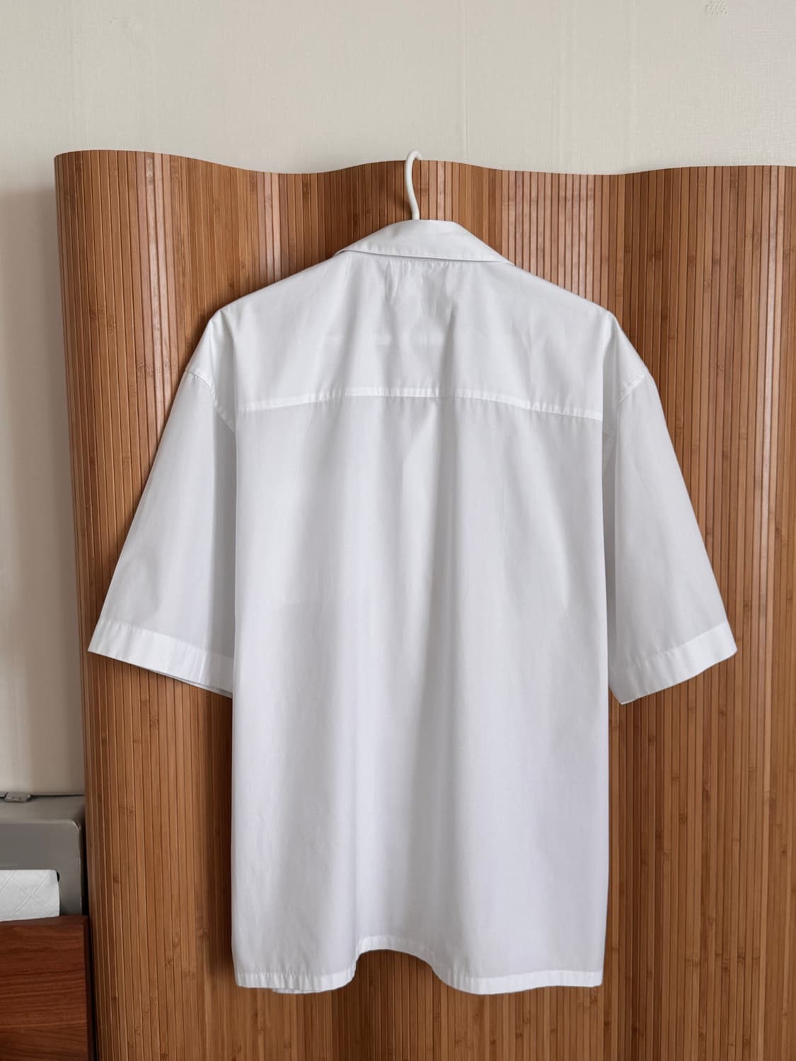마르니 Hidden Logo Bowling Shirt White 52 상품이미지6