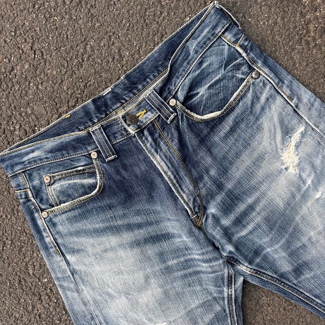 일본 리 38101 데님 팬츠 상품이미지6