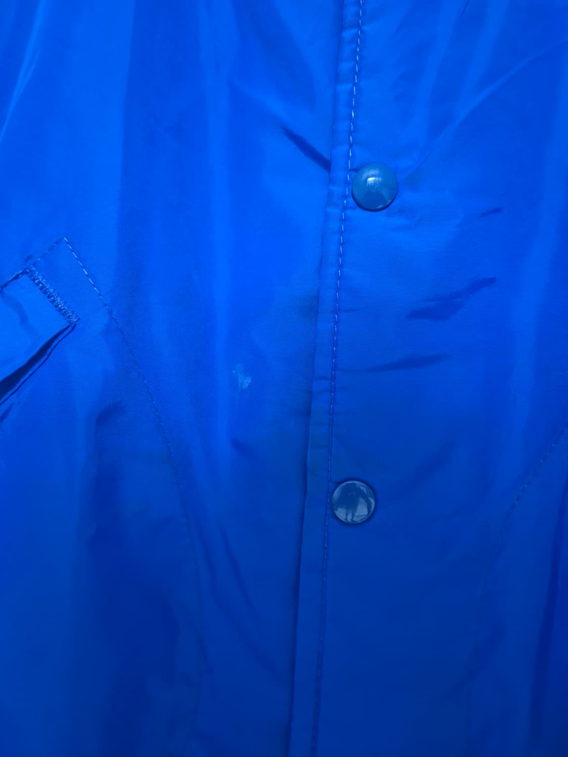 80s 빈티지 pla-jac 새틴 바시티 자켓 USA made (L) 상품이미지4