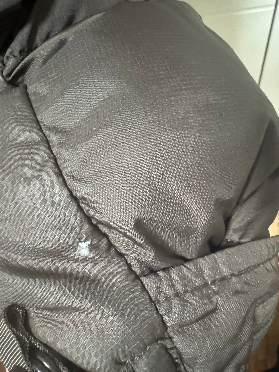 노스페이스 눕시 브라운 패딩 상품이미지2