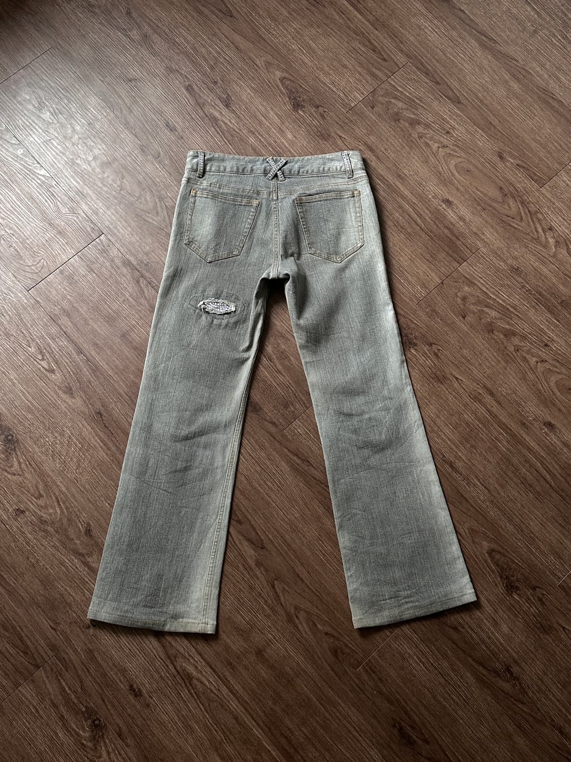 Dual View 비즈 리페어 슬림 플레어 진 상품이미지8