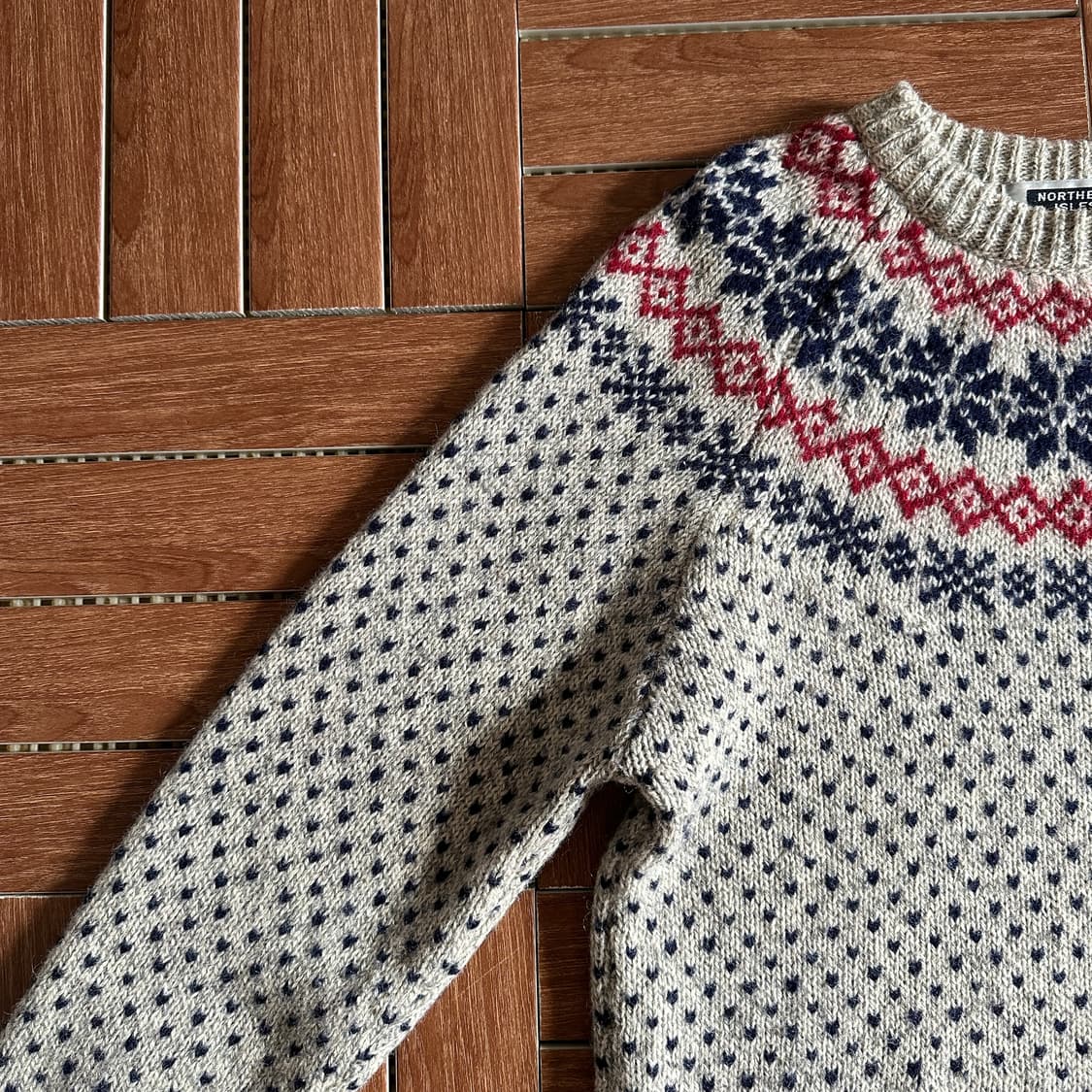 Northen Isle Australian fair-isle knit 상품이미지3