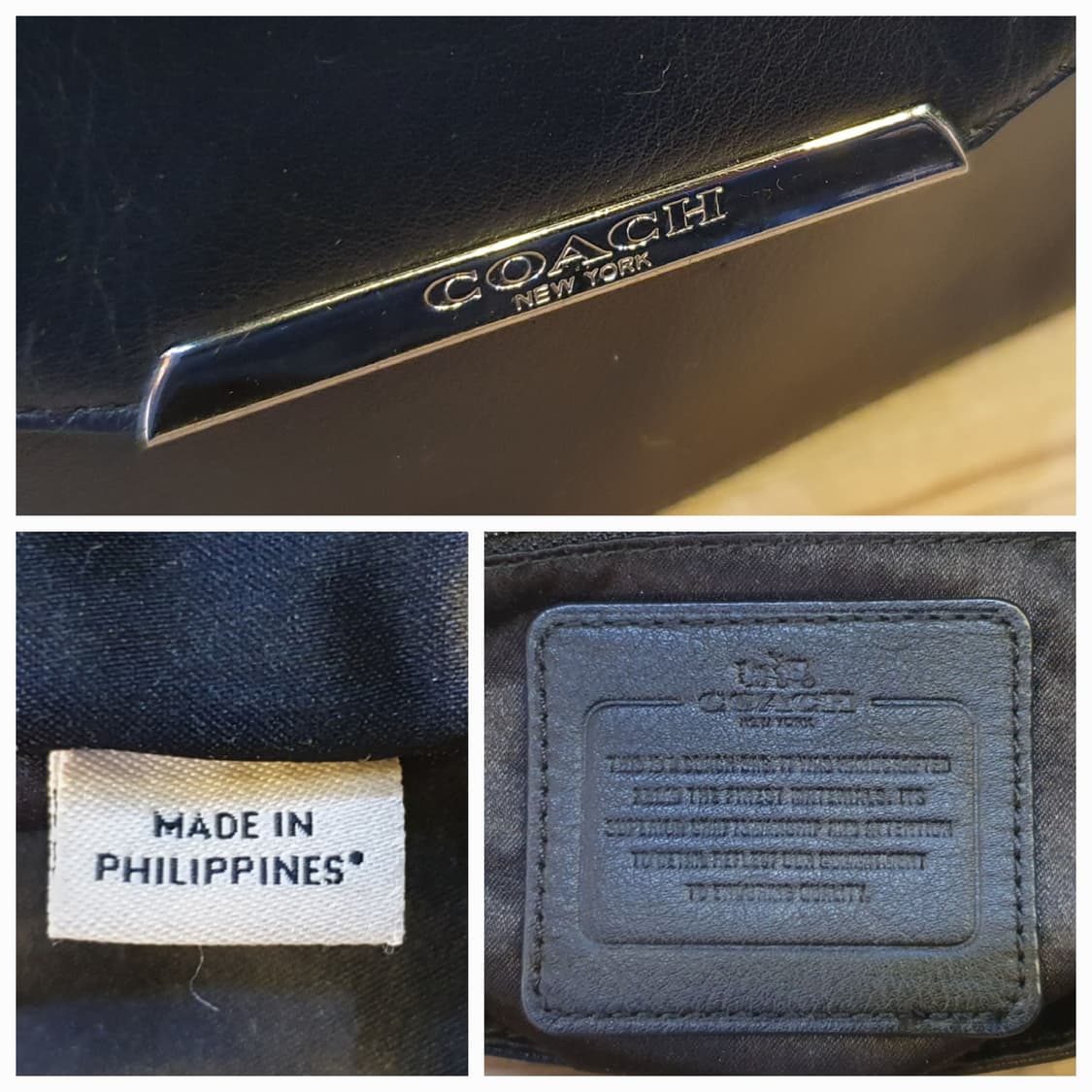 코치 레더 크로스백 상품이미지7