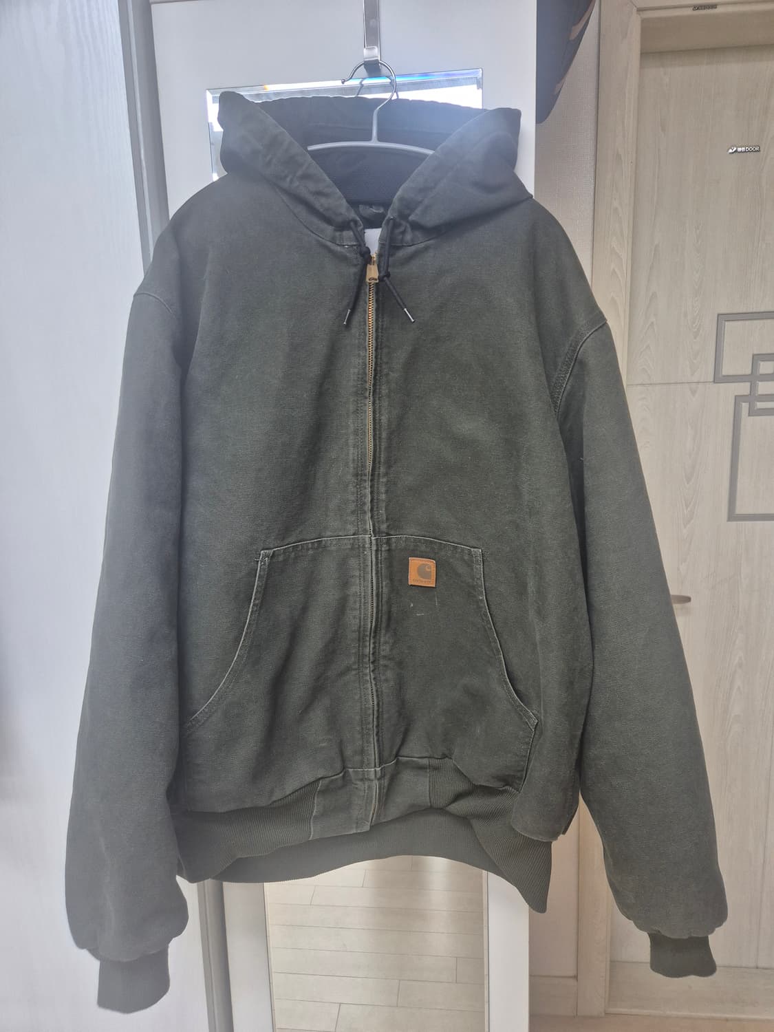 칼하트 j25 액티브 모스그린 상품이미지1