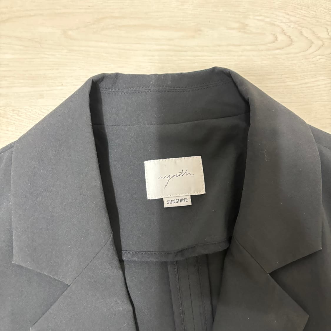 유스 코트 블랙 S 상품이미지2