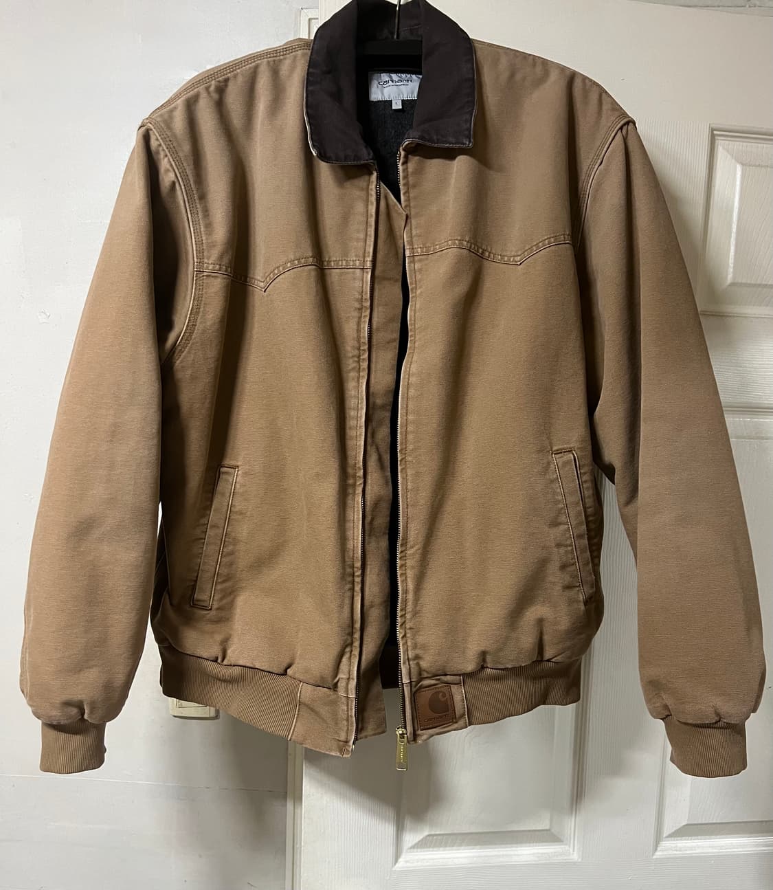 칼하트WIP OG 산타페 자켓 해밀턴브라운 L 판매합니다 상품이미지1