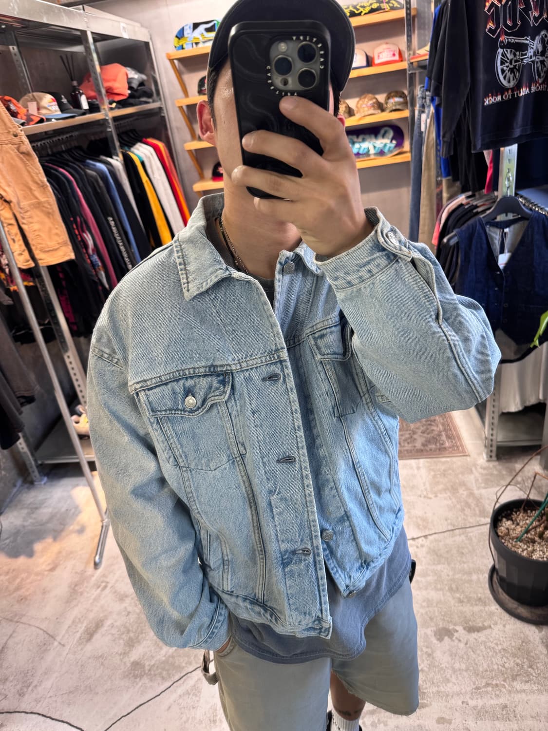 90s 올드갭 데님 트러커자켓 상품이미지2