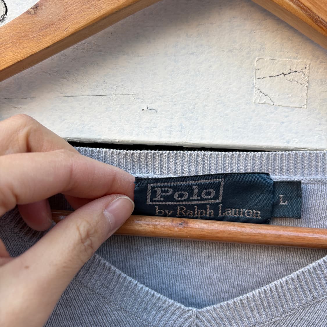 Polo 폴로 브이넥 니트 상품이미지5