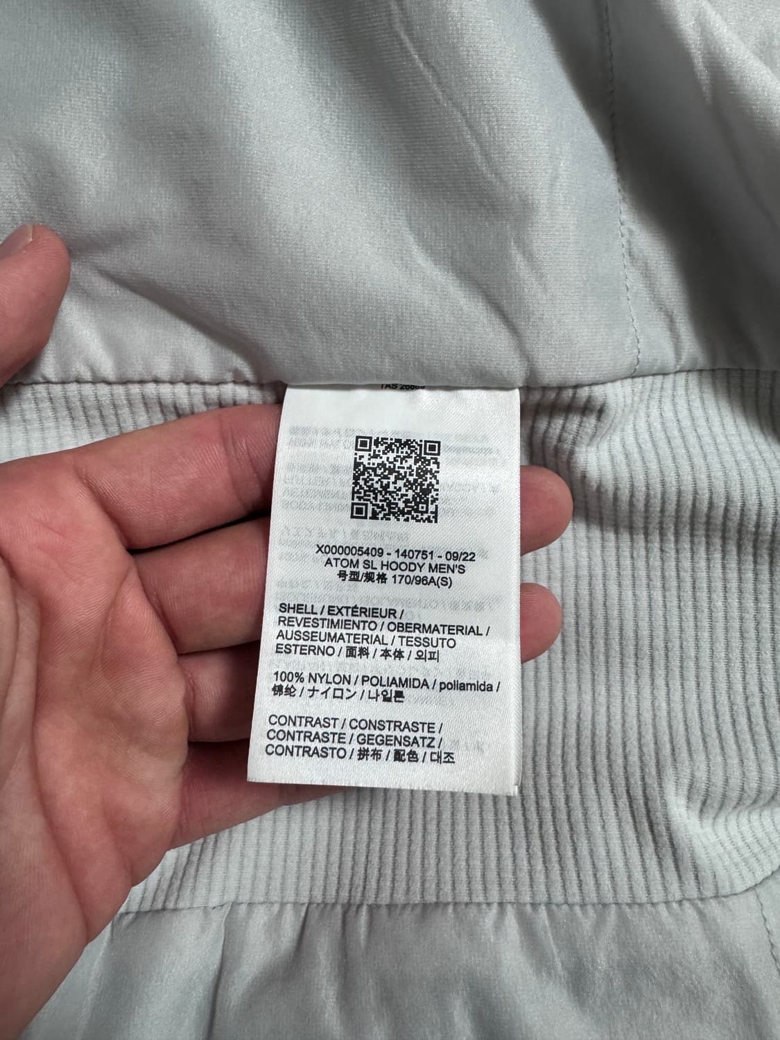 아크테릭스 아톰 SL 후디 솔리튜드 상품이미지10