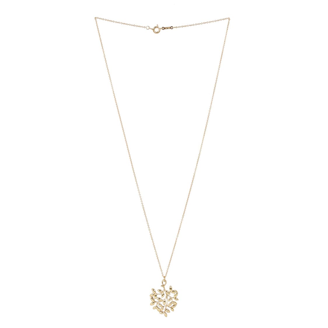 티파니 팔로마 피카소 올리브 리프 네크리스 18K 옐로우골드 목걸이 상품이미지7