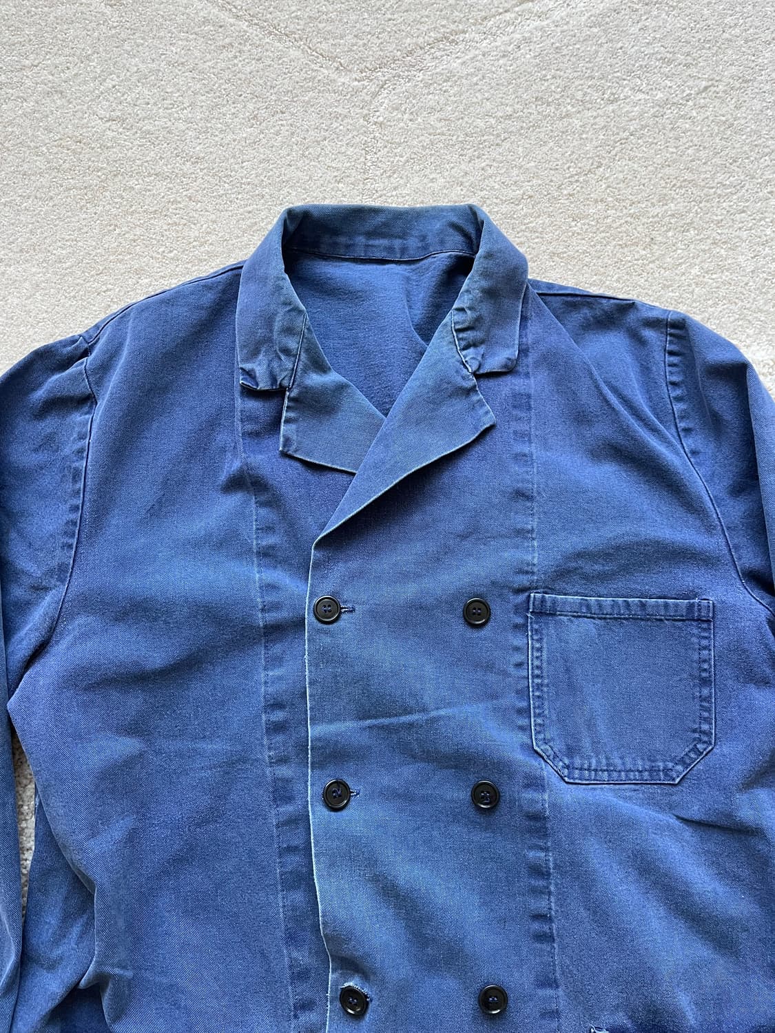 70s 프렌치 더블 플레스티드 워크 자켓 (103-105) 상품이미지5