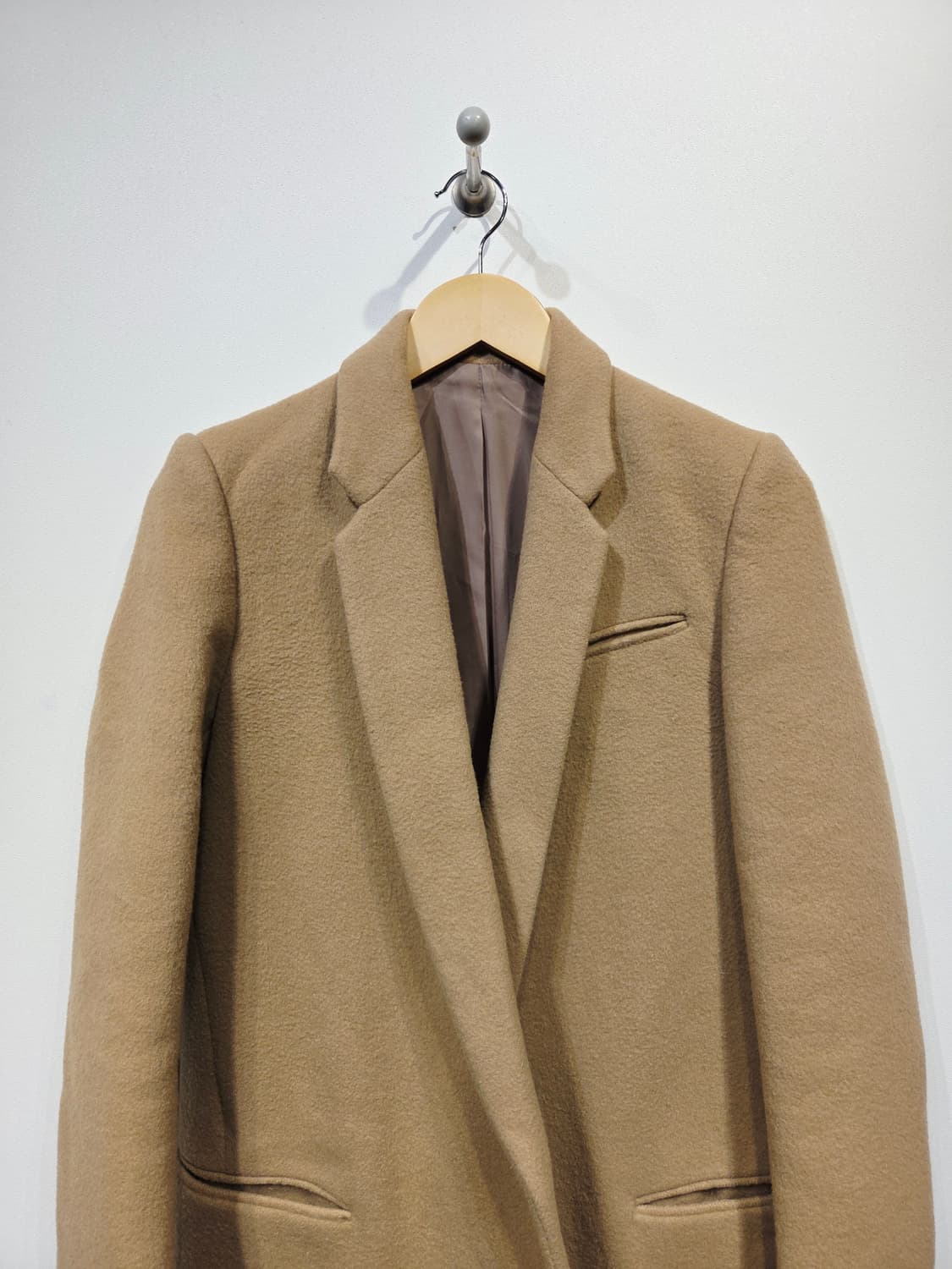 BLOSSOMHCOMPANY 블라썸에이치컴퍼니 울 싱글 롱코트 상품이미지3