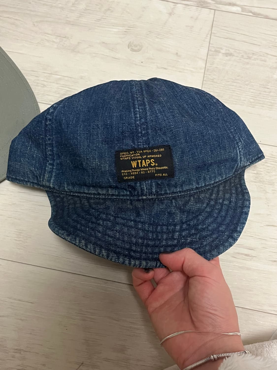 더블탭스 데님캡 상품이미지3