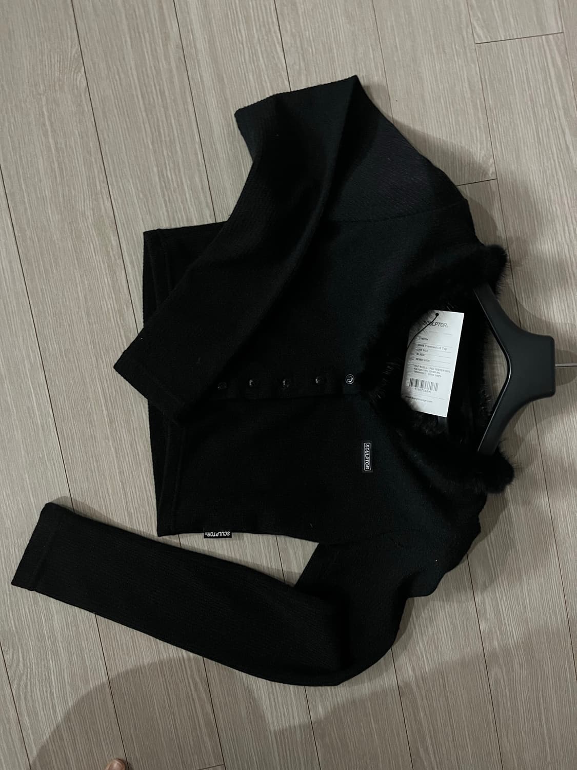 스컬프터 밍크 트림드 탑 상품이미지3