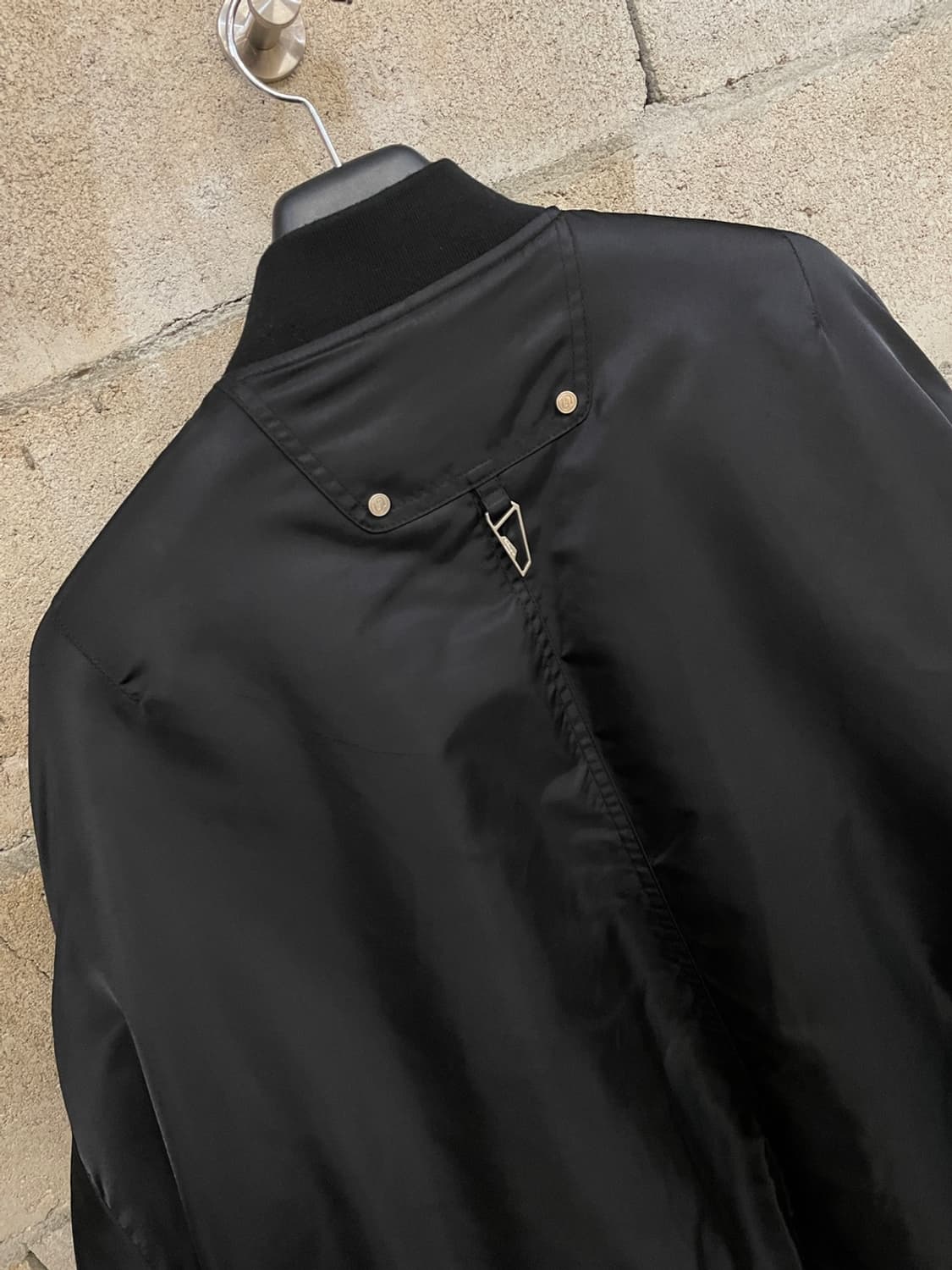 언더마이카 멀티 스냅 오버사이즈 봄버 자켓 상품이미지6