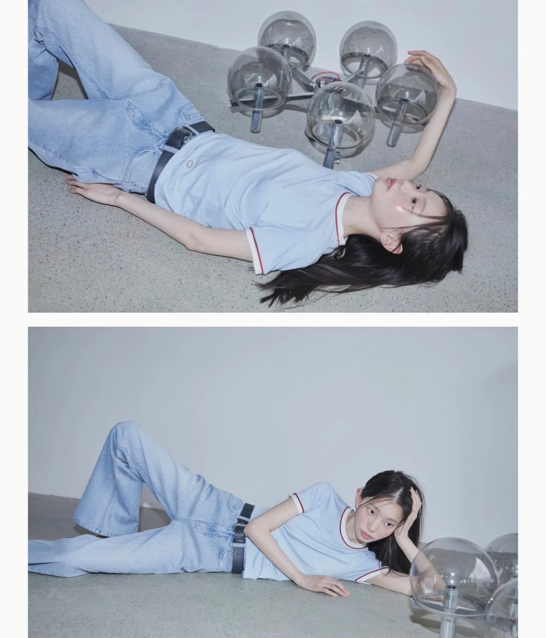 강민경 아비에무아 링거반팔티 상품이미지3