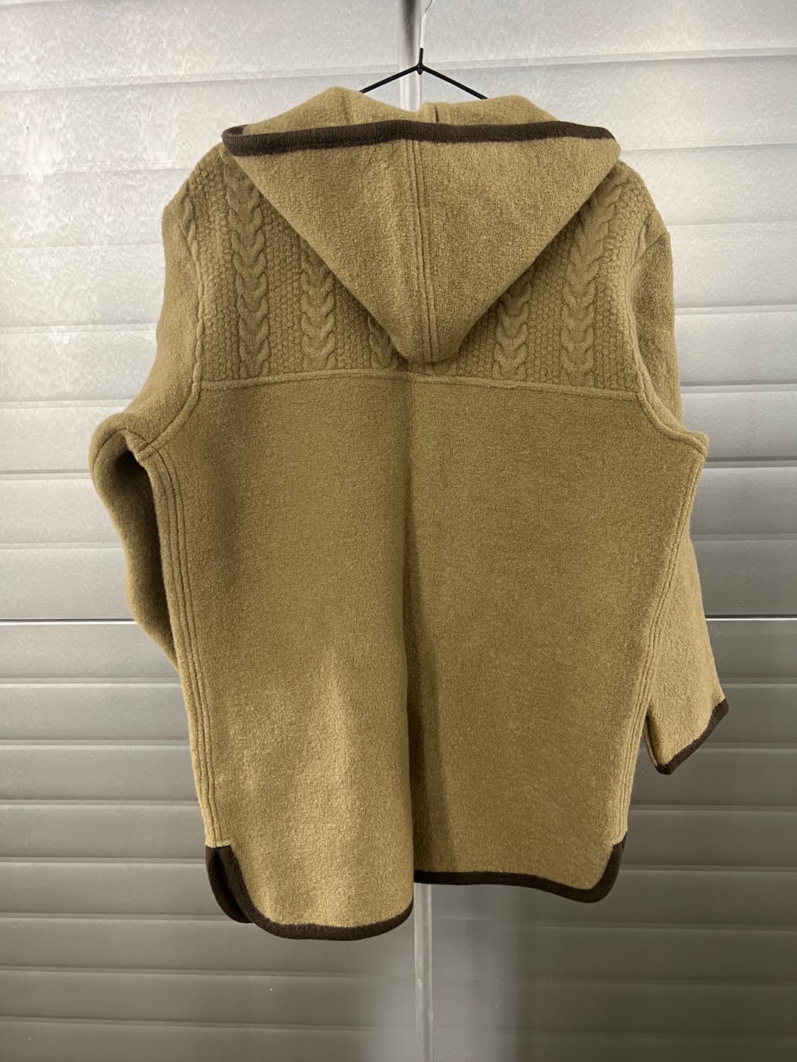 Blauenbock 이태리 울 후드 모직 코트 46 상품이미지5