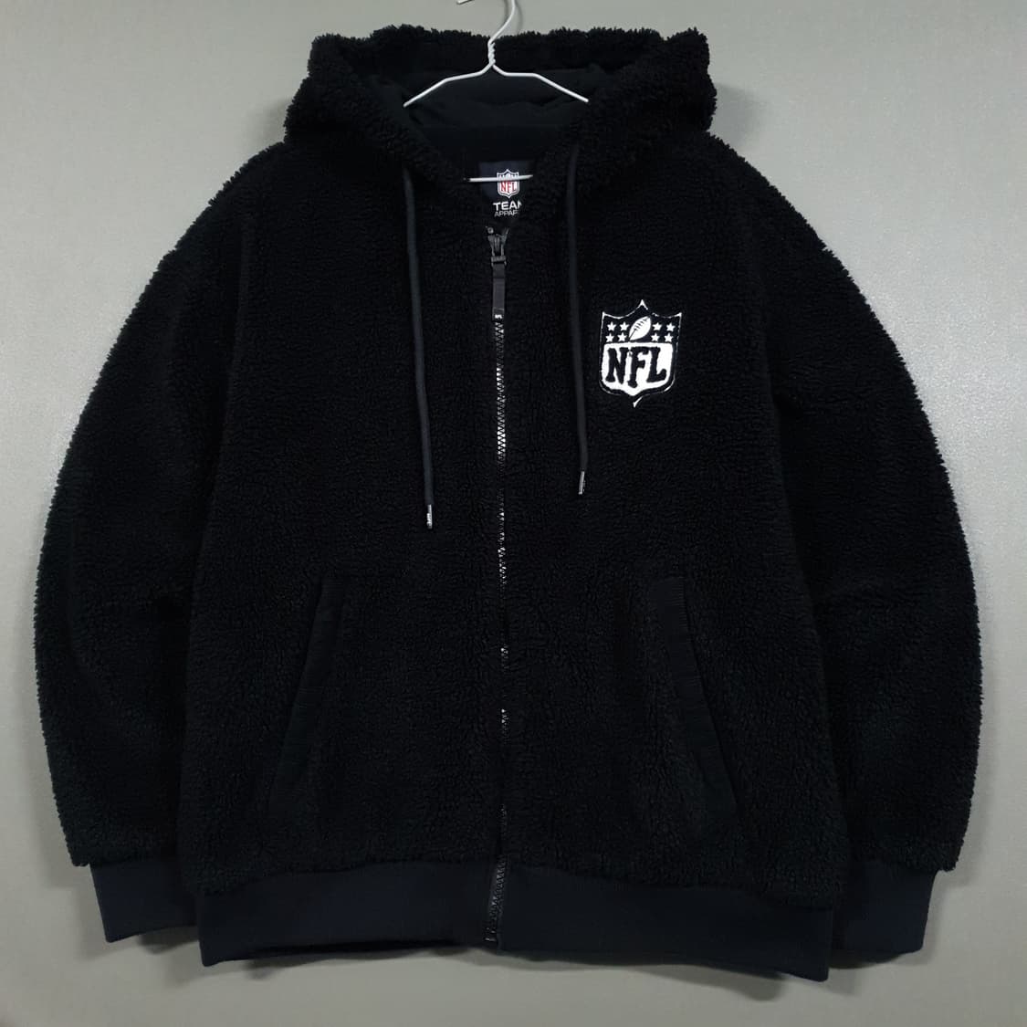 실측 2XL) NFL 신형 21FW 헤리티지 쉐르파 플리스 후드집업 자켓 상품이미지4
