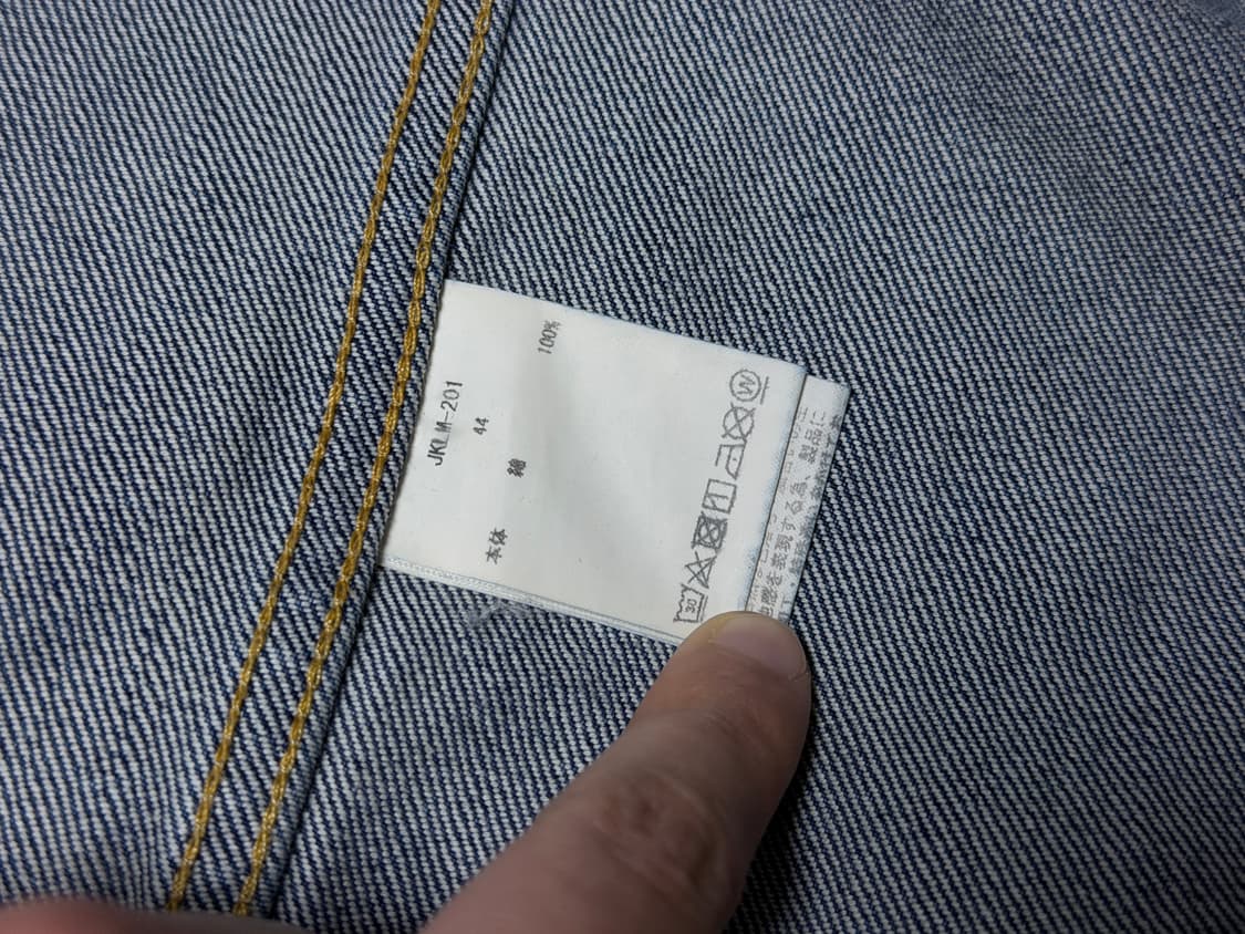 시오타 1세대 데님자켓 워싱버전 상품이미지6