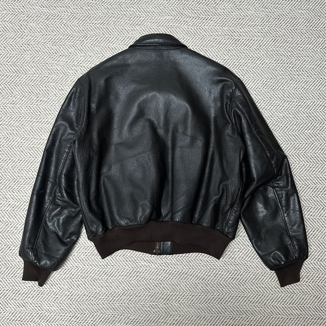 L. L. BEAN lether jacket a2 usa made 상품이미지2