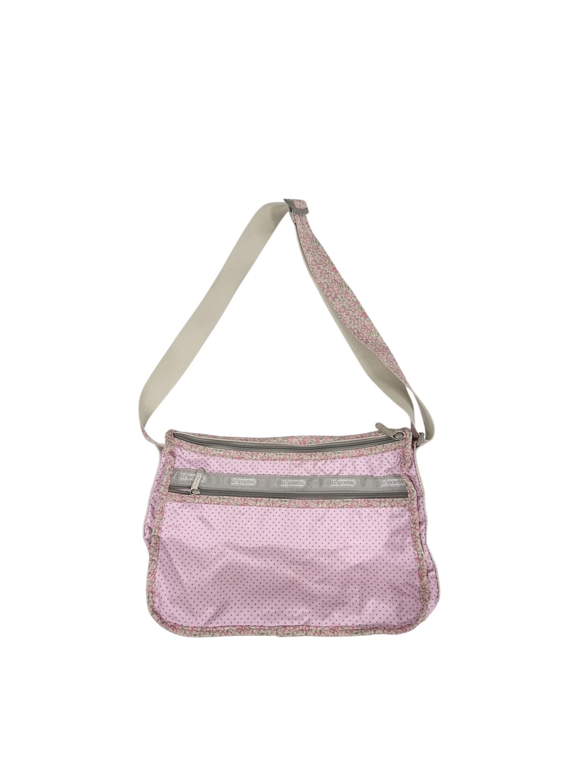 레스포삭 핑크 도트 크로스백 상품이미지3