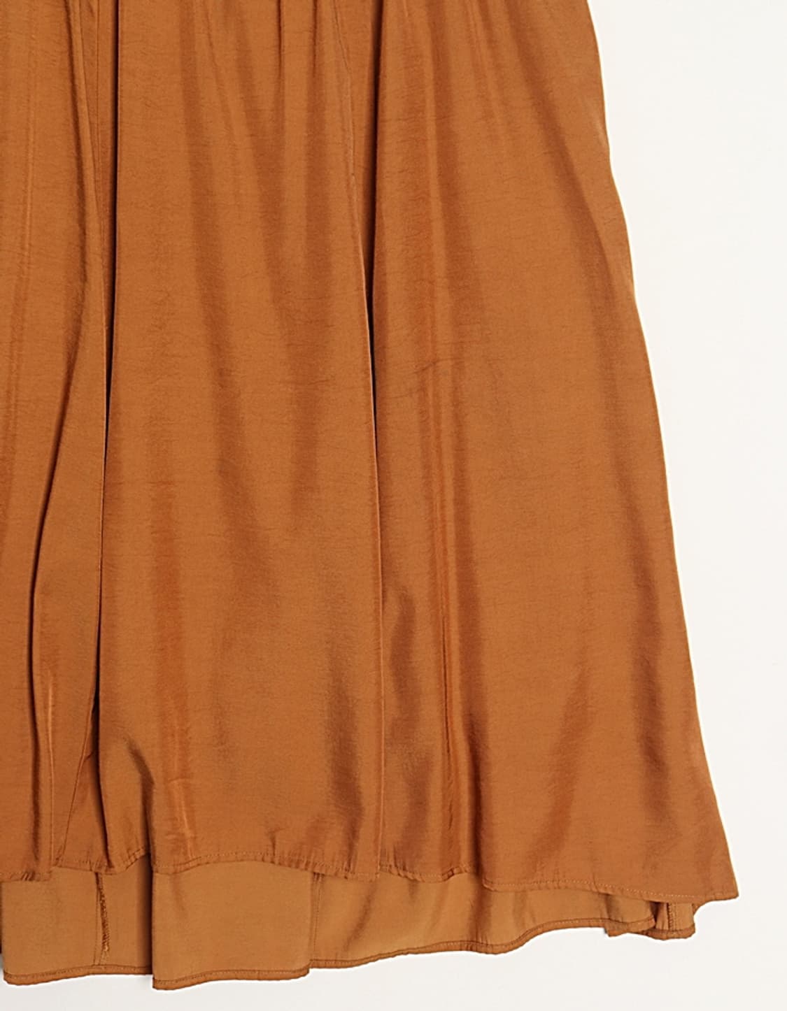 GALLORIA Satin Gather Skirt (30) 상품이미지4
