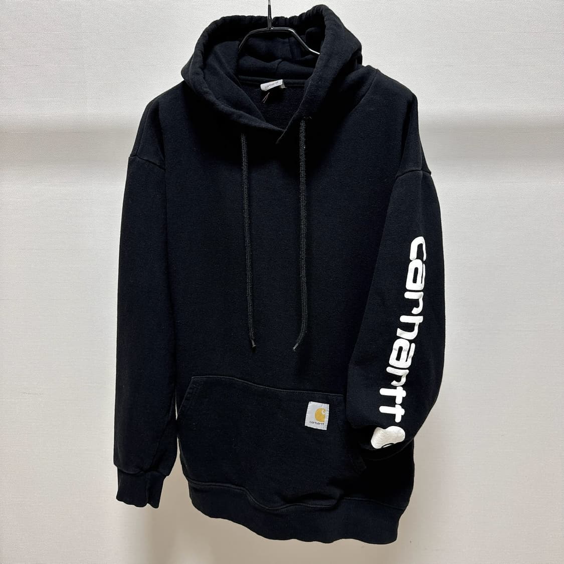 [XL] 칼하트 블랙 레터링 후드 상품이미지1