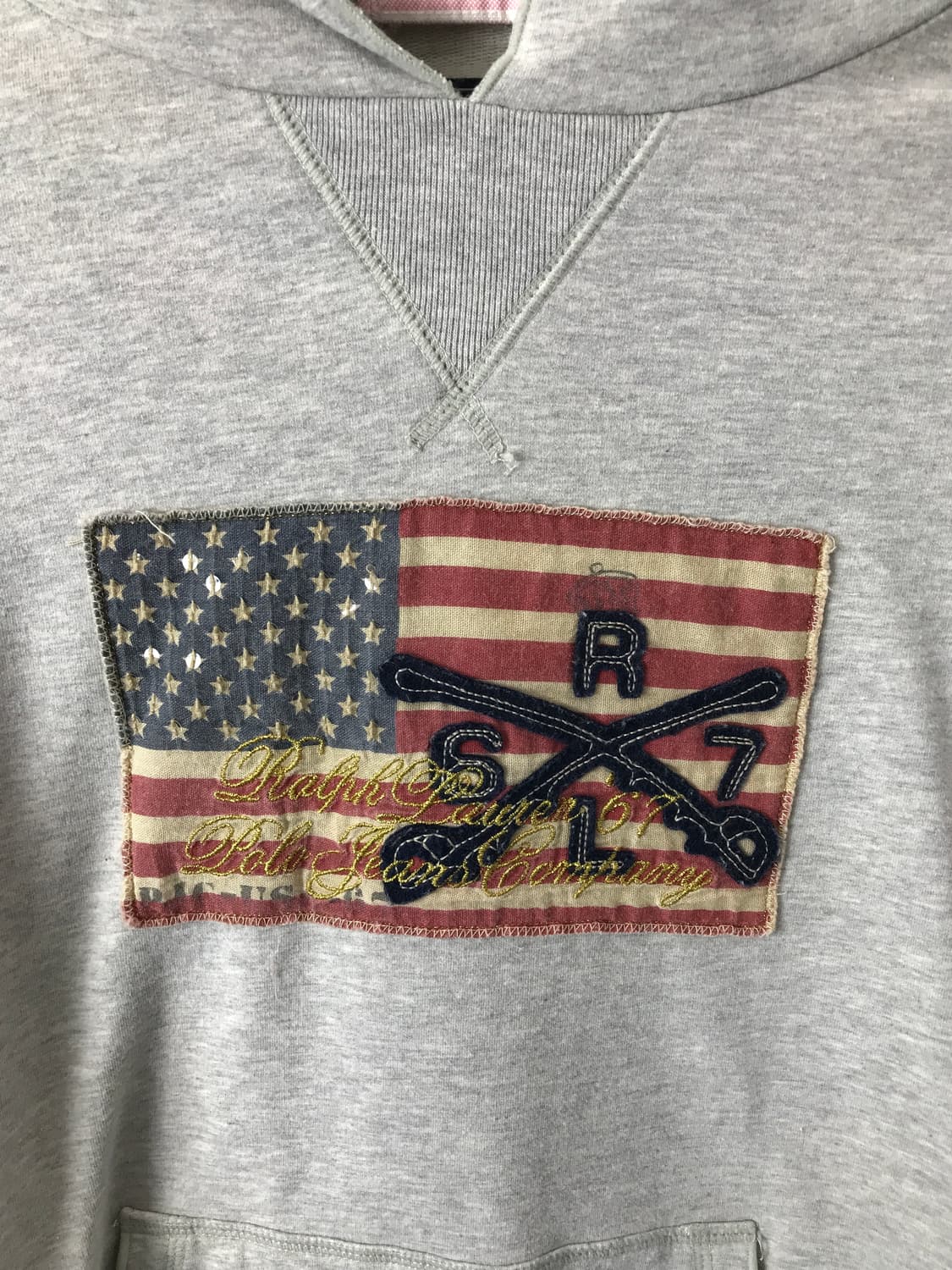 Polo Jeans American Flag Patch Hoodie 상품이미지5