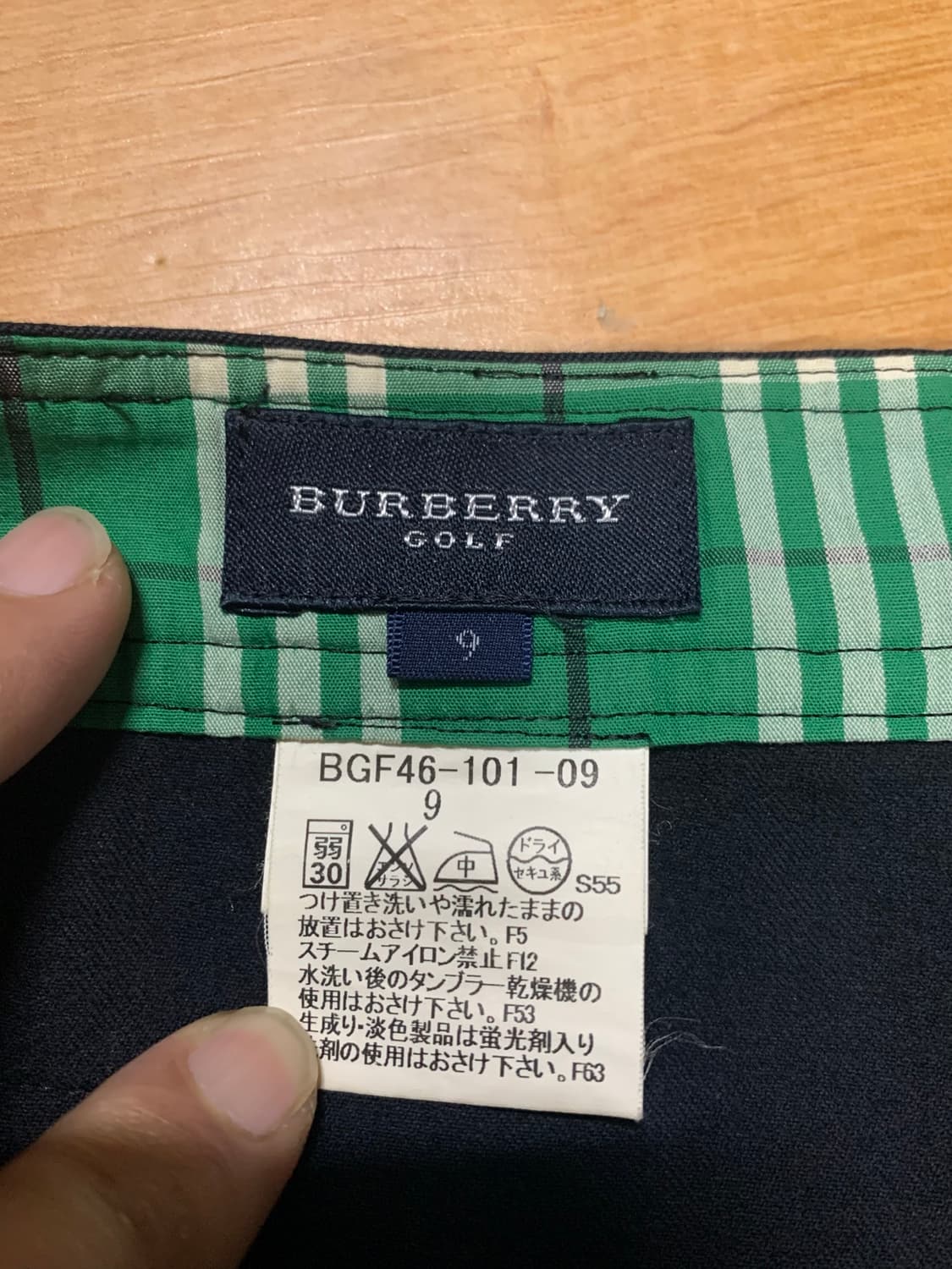 BURBERRY 버버리 골프 카프리 팬츠(9 사이즈) 상품이미지6