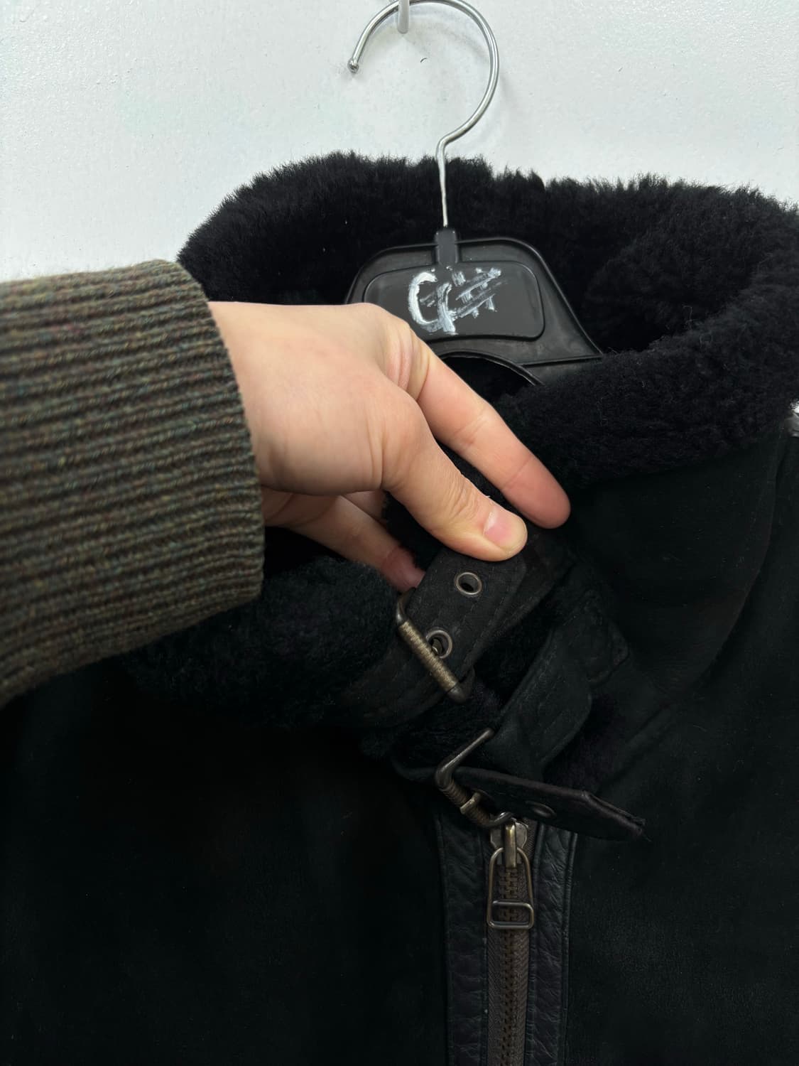   B-3 양가죽 무스탕  상품이미지4