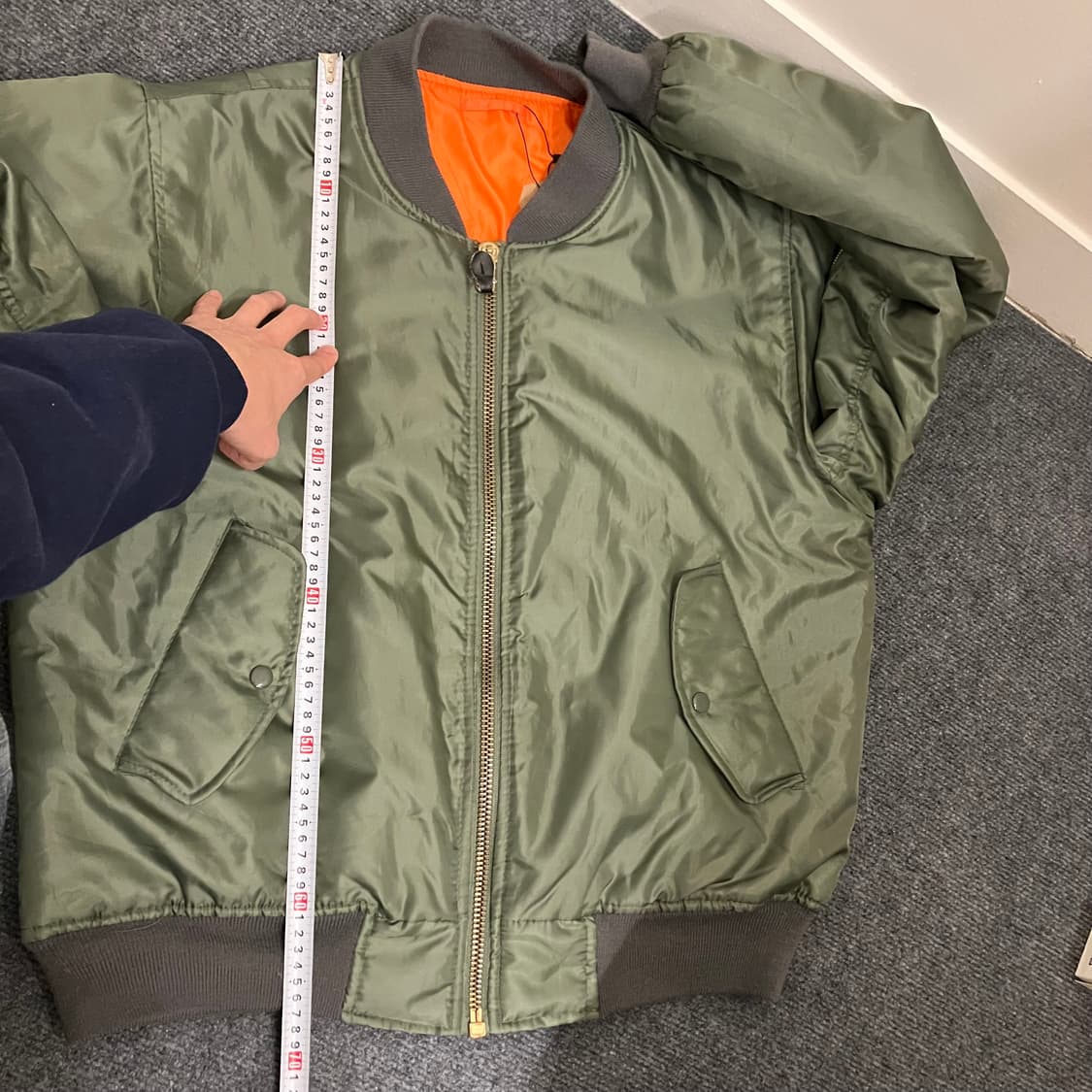 N231 로스코 양면 항공점퍼 ma1 상품이미지6