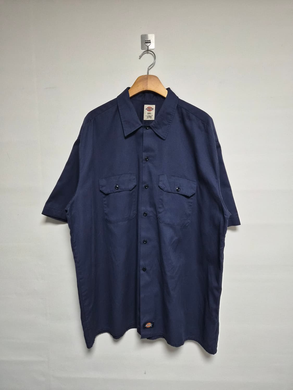디키즈Dickies 투포켓 워크 반팔 셔츠 2XL - S371 상품이미지1