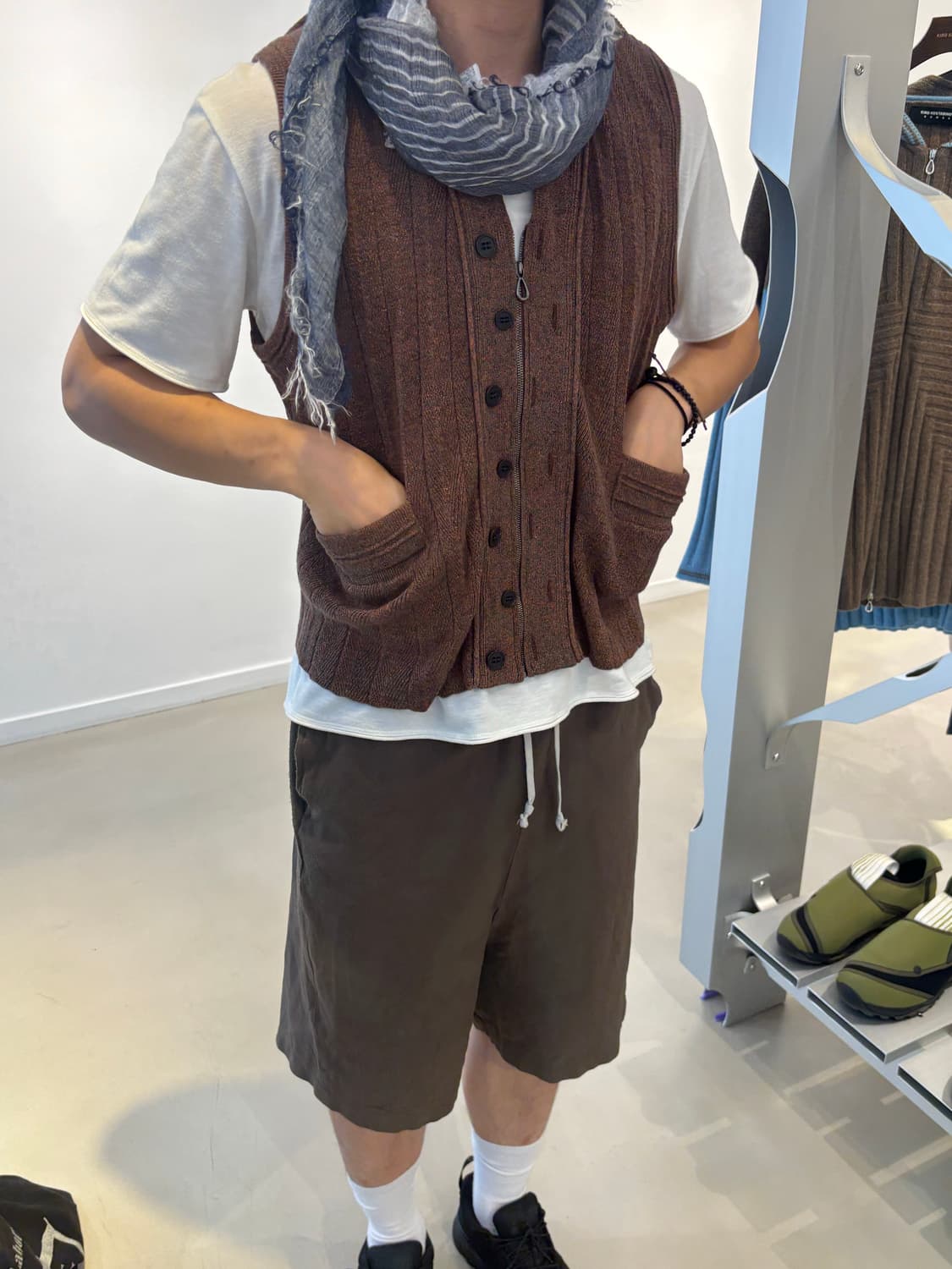 comme des garcons 사루엘 쇼츠 XS 상품이미지4