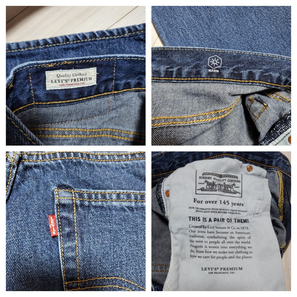 (32) 리바이스 프리미엄 551Z Levis 청바지 상품이미지6