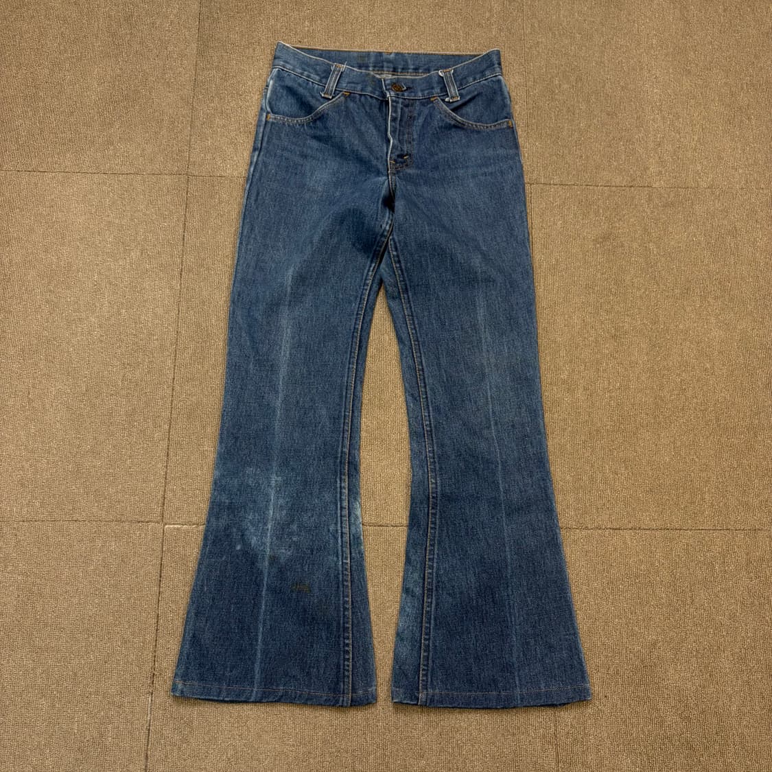 70s levis 리바이스 우먼스 646 벨바텀 오렌지탭 부츠컷데님 상품이미지1