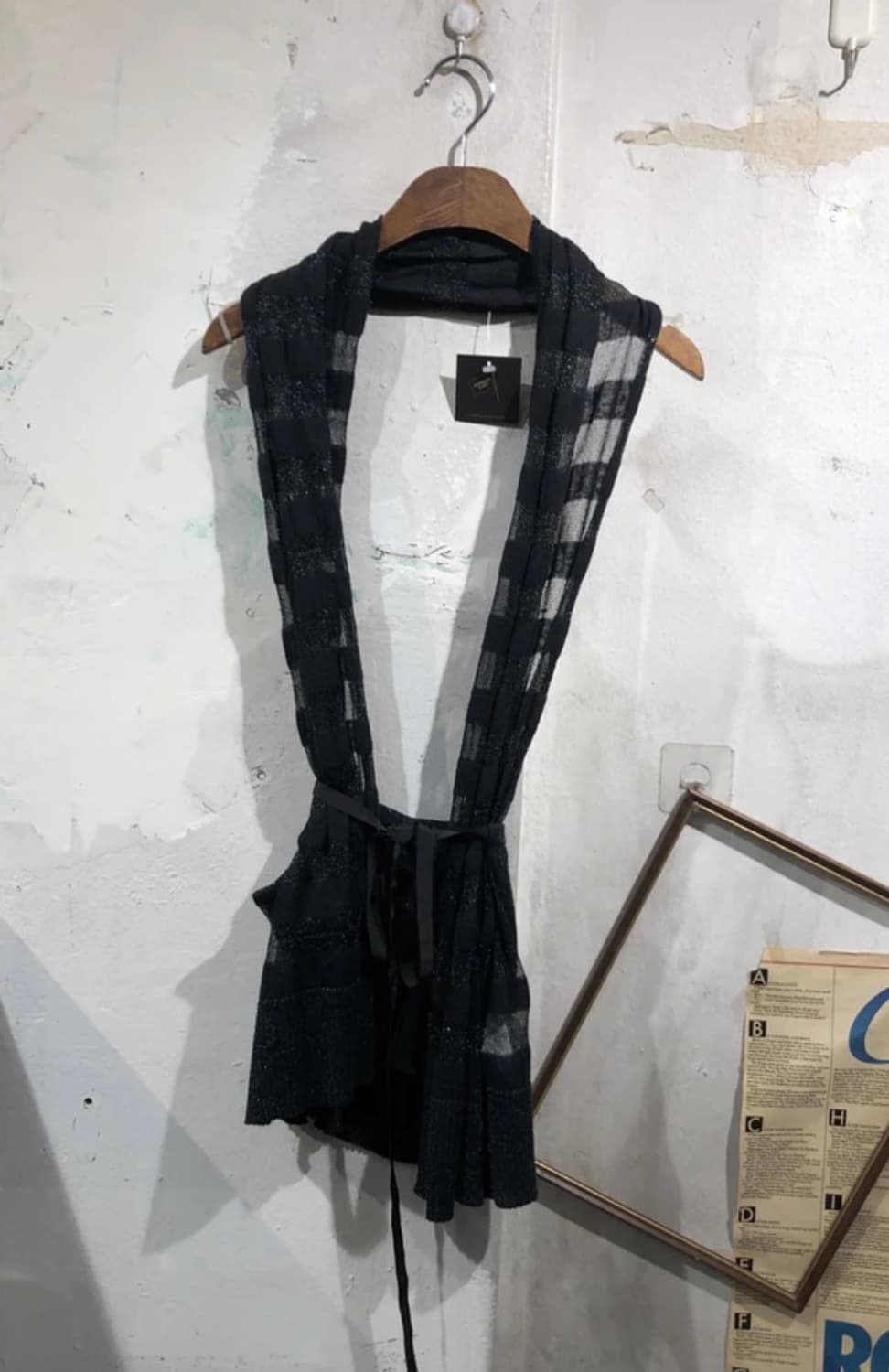 [2462]Lanvin glitter halter neck vest 상품이미지4