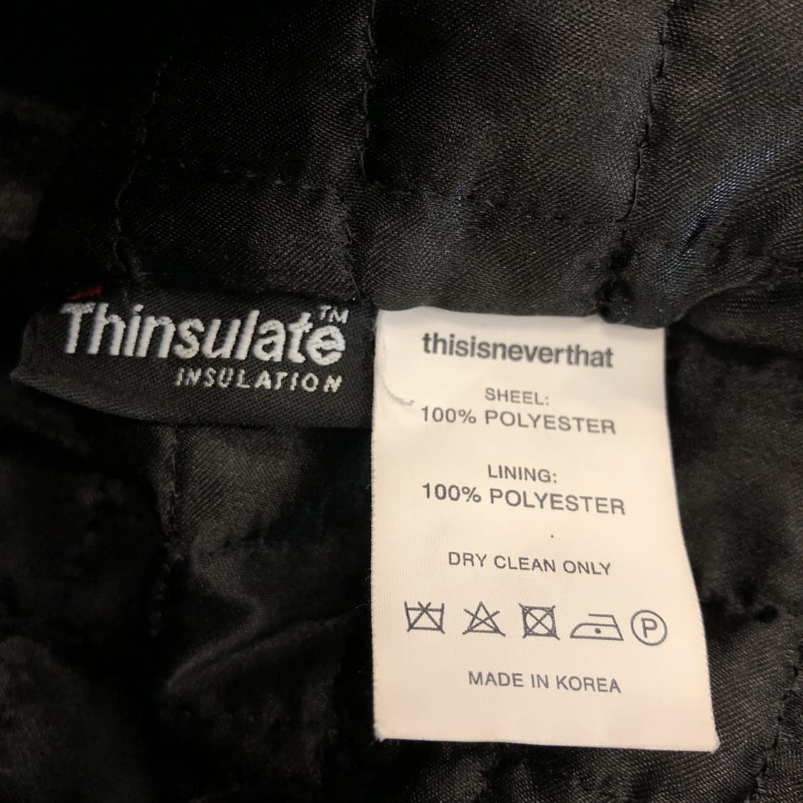 디스이즈네버댓 신슐레이트 스컬 바시티점퍼 L  상품이미지6