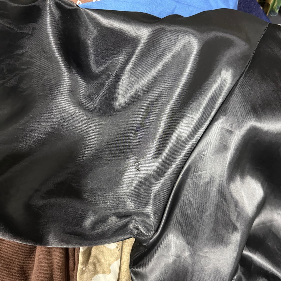 Hartwell USA 올드스쿨 굿리치 사틴 바시티 자켓 상품이미지5