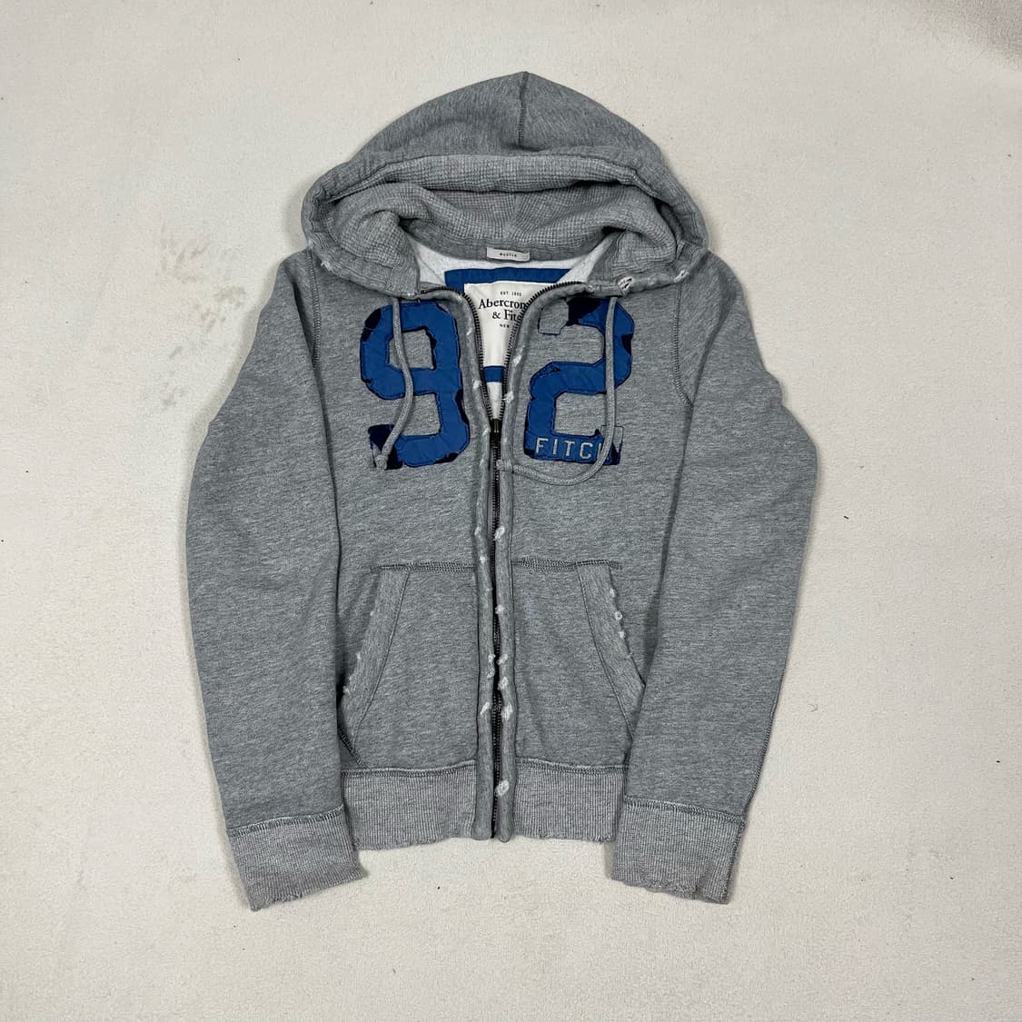 Abercrombie Grey Hoodie Zip-up 상품이미지4