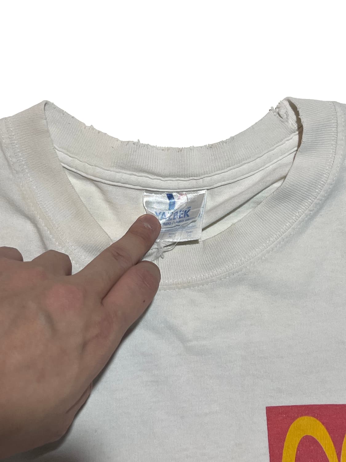 90s macdonald's marijuana shirt 상품이미지5