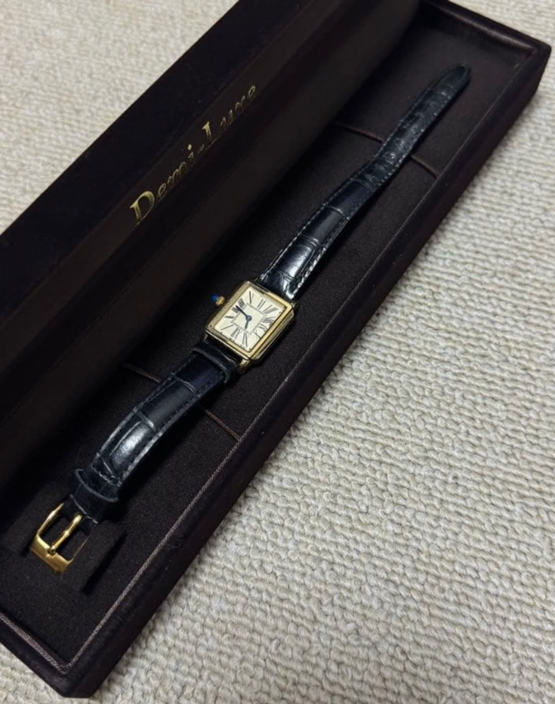 Demi-Luxe BEAMS 데미럭스빔즈스퀘어 시계 상품이미지6