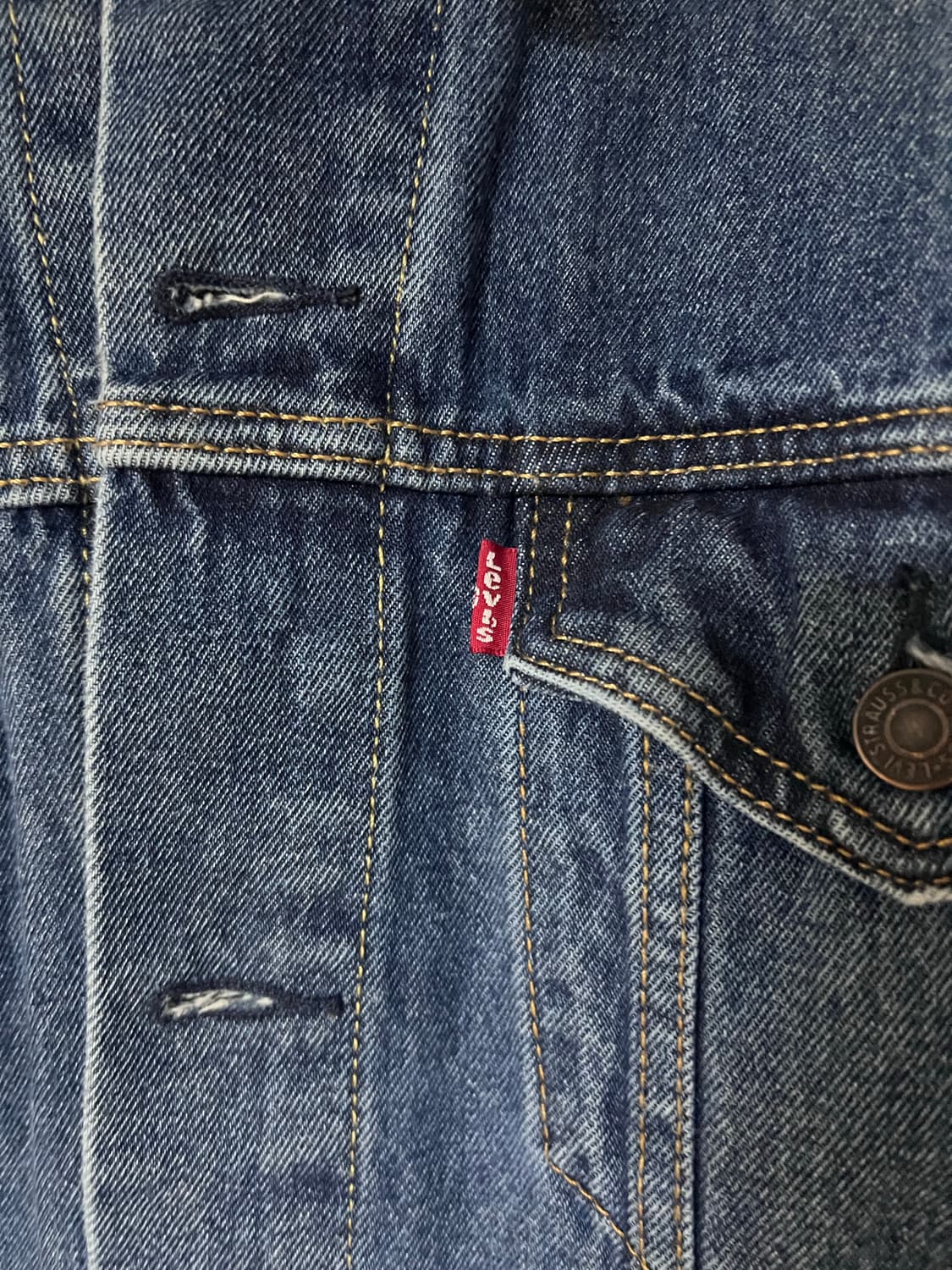 리바이스 3세대 데님 자켓 xl 72334 상품이미지3