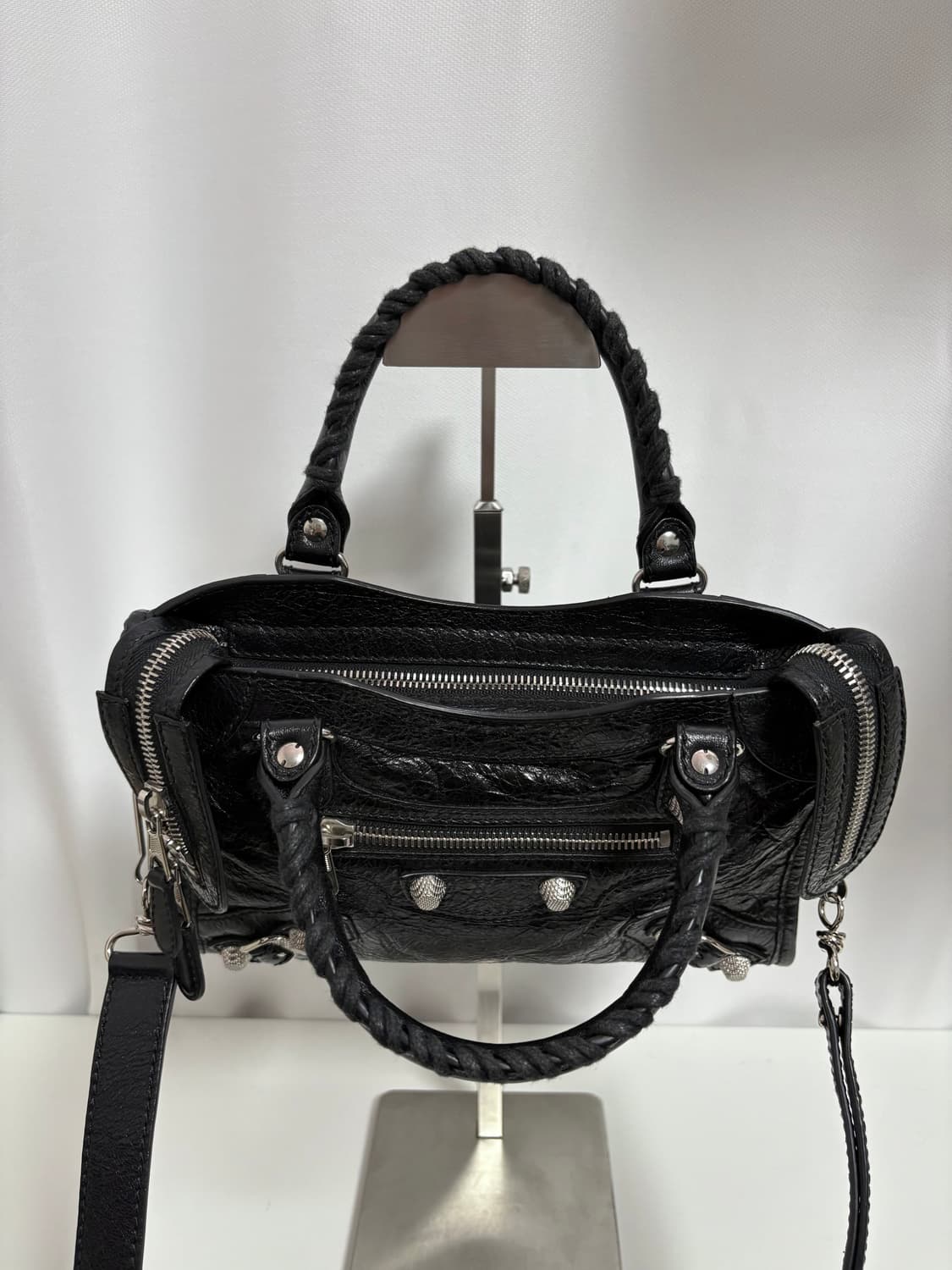 발렌시아가 자이언트 모터 미니 블랙 상품이미지7