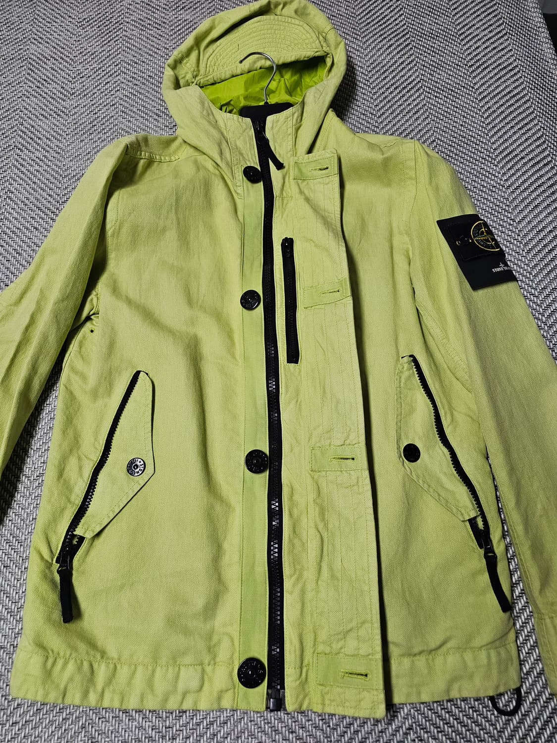 스톤아일랜드 MIX FIBRE PANAMA WATRO 자켓 상품이미지6