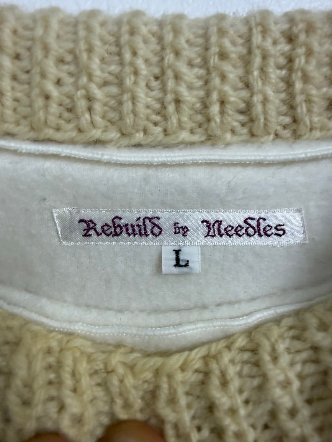 니들스 Rebuild by Needles 니트 상품이미지3