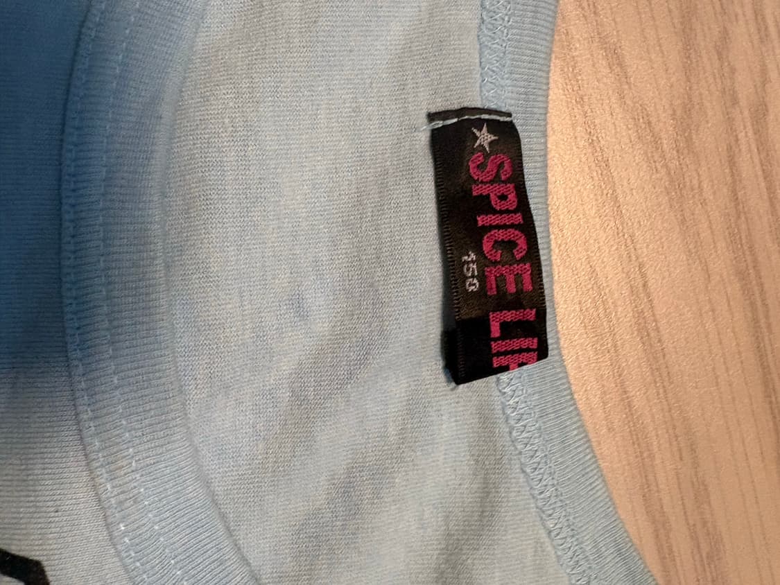 spice lip 일브 딱붙반팔티 대장템  헤이세이 팝갸루 반팔티셔츠 상품이미지3